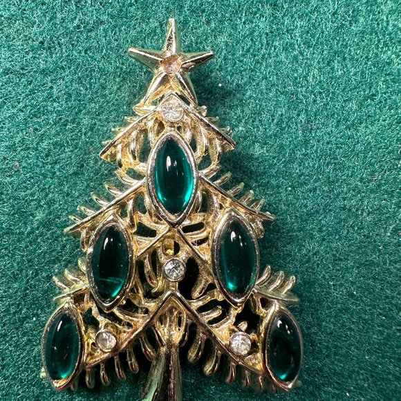 Vintage Tancer II women’s Christmas tree brooch - Picture 4 of 7